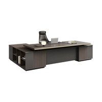 Ensemble de chaises de bureau de direction de luxe moderne en forme de L, mobilier modulaire en panneaux de bois, assemblage facile, extensible