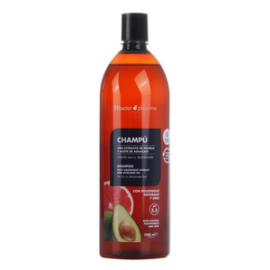 Champú Thader Pharma con Extracto de Pomelo y Aceite de Aguacate para Cabello Seco 1000 ml - Product Image 1