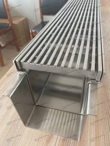 Saluran Pembuangan Linear Kolam Renang dari Baja Anti Karat - Product Image 6