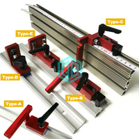 QINBU travail du bois industriel 45 goulotte support connecteur glissière Rail Table bricolage bakélite fraisage inversion établi fixations