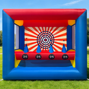 Cible de tir à l'arc gonflable en PVC commercial, jeu de tir à la balle flottante, stand interactif de lancer pour événements extérieurs - Product Image 2