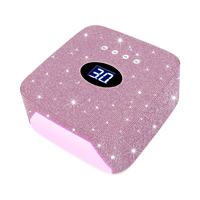 2025 S50 54W nouveauté capteur automatique Uv Led sans fil en forme de coeur polonais Rechargeable Gel séchage lampe à ongles