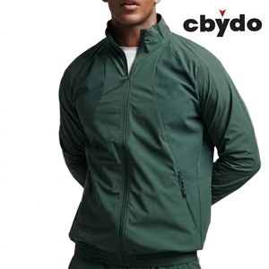 Cbydo Custom Logo Nylon Cotton Blend Adult Mens Jacket Water Resistant Lightweight Outdoor Windbreaker Mens Jackets Bulk