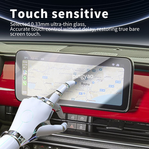 Adesivi per auto pannello Carplay cruscotto protezione digitale dello schermo in vetro temperato pellicola protettiva accessori per veicoli per <span class=keywords><strong>FIAT</strong></span> 600e 2024 - Product Image 6