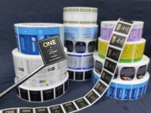 สติกเกอร์กันน้ำ กันน้ำมัน ทนทาน ผลิตจากวัสดุ PET ราคาโรงงาน รับผลิตตามแบบ สำหรับโทรศัพท์ แล็ปท็อป อุปกรณ์อิเล็กทรอนิกส์ จัดส่งรวดเร็ว - Product Image 6