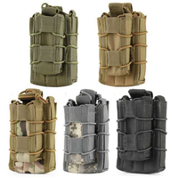 Pochette molle en polyester imperméable personnalisée en gros Porte-revues tactique de randonnée en plein air de petite taille Mode unisexe