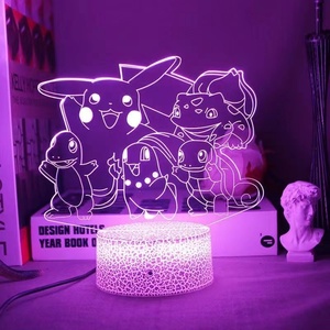 Đèn Ngủ Hoạt Hình <span class=keywords><strong>Sonic</strong></span> Đèn Anime Ảo Ảnh 3d Cho Trẻ Em - Product Image 5