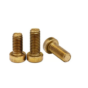 Vis de machine à tête fraisée fendue en laiton ASME B18.6.3, haute qualité, prix usine, vente chaude - Product Image 4