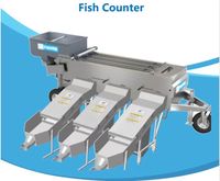 Compteur de poissons portable intelligent à vision IA, haute précision, pour le comptage de plusieurs espèces, adapté aux classeurs de poissons