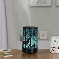 Humidificateur intelligent à brume chaude et froide, humidificateur silencieux de table pour bureau, chambre à coucher, humidificateur domestique sans filtre