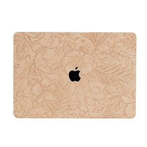 Funda de Cuero PU Personalizada con Diseño Floral para <span class=keywords><strong>MacBook</strong></span> Neo Air <span class=keywords><strong>13</strong></span> A3404 A18 - Product Image 4