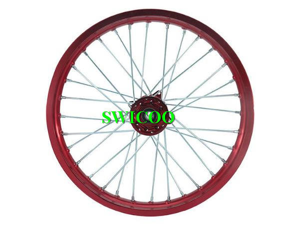 Adventure Wheels Dirt Bike 2.50-14 Front Wheel Tire Rim 60/100-14 Brake Caliper For 125CC 110cc 14/12 Dirt Bike Wheels - Foto 3