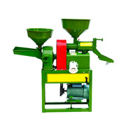 Ensemble complet de mini-moulin à riz 6n70, machine à moudre la farine de riz