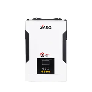 Sako a100 pro 3.5 5.5 kw 그리드 태양 광 인버터 5000w 48v mppt 충전기 하이브리드 인버터