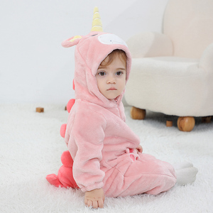 TONWHAR venta al por mayor León dinosaurio Niño Animal Onesie niños Navidad traje bebé Animal disfraces - Product Image 3
