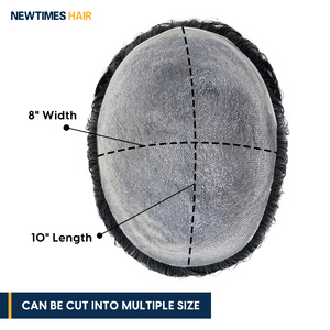 Prótesis Capilar de Piel Ultra Fina de 0.02-0.03 mm para Hombre, Peluquín de Cabello 100% Humano de Reemplazo - Product Image 5