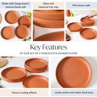 Ensemble de cuisine artisanal en terre cuite écologique, fait main, moderne, compatible four, induction et gaz, passe au lave-vaisselle