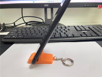 Porte-clés mignon en forme de sac suspendu, en silicone, étanche, support de téléphone rotatif à 360 degrés, stabilisateur de téléphone pour Xs Max