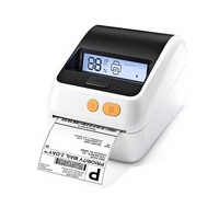 Imprimante thermique intelligente USB pour étiquettes D421R Express avec reconnaissance automatique des codes-barres, papier 100 mm, 203 DPI