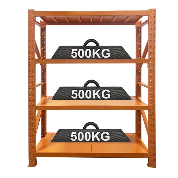 Hochleistungs-Speicher 500 kg pro Schicht einstellbares Metall Industriegarage Warenlager-Rack