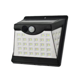Luz Solar Externa de Parede com 40 LEDs, Sensor de Movimento, 6000K Luz Diurna, Alta Luminosidade, Fonte LED à Prova d'Água, Difusor em ABS - Product Image 4
