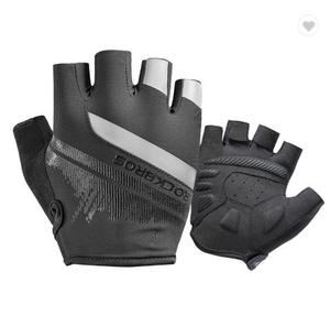 ROCKBROS S247 — gants éponge antidérapants, pour le Fitness, le <span class=keywords><strong>vélo</strong></span>, la <span class=keywords><strong>course</strong></span>, avec enfilement de la moitié des doigts, accessoires de sport - Product Image 6