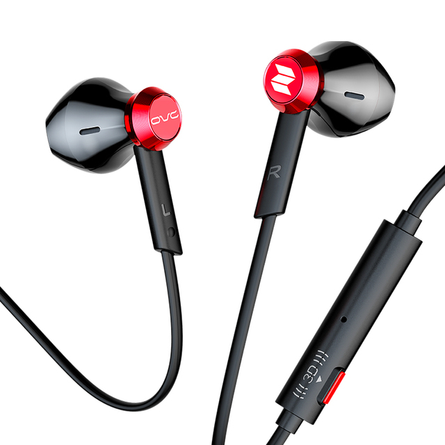 Rock Space C2 High Quality Earphone Mobile Gaming Earphone Stereo Earphone Wired In-Ear Music Headset