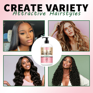 Gel de coiffure à l'extrait de rose de marque privée de 400ml <span class=keywords><strong>pour</strong></span> <span class=keywords><strong>cheveux</strong></span> bouclés crème de traitement parfumée <span class=keywords><strong>pour</strong></span> les femmes - Product Image 6