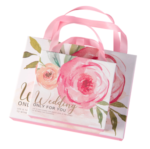 Vente en gros d'usine emballage de boîtes-cadeaux love valentines boîtes à motifs roses roses - Product Image 1