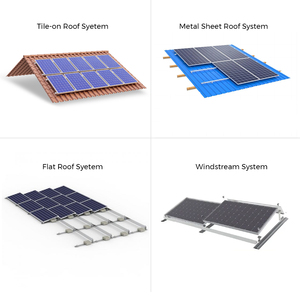 Hoàn chỉnh năng lượng mặt trời hệ thống bảng điều khiển 20kW Monocrystalline silicon năng lượng mặt trời hệ thống năng lượng Kit Lai Lưới Lithium Ion MPPT cho nhà - Product Image 4