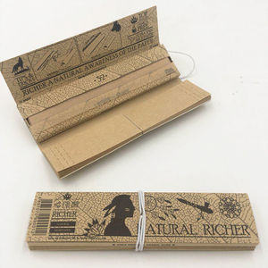 Papel de Liar Delgado King Size de 110 mm con Puntas de Filtro y Banda Elástica, Accesorios para Fumar de Alta Calidad - Product Image 5