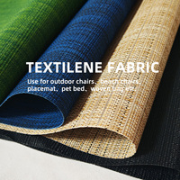 STARUNK 70% PVC 30% Polyester Textilenes Texlin Tissu en maille bleu vert enduit de vinyle Tissu d'extérieur pour sacs de plage et lits pour animaux