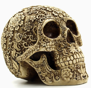 卸売カスタムANYWAYブランドゴシックホームオフィスデコレーションリアルな手彫り樹脂工芸品アニマル柄スケルトンハロウィン - Product Image 6