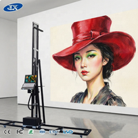 Industriel gros extérieur murales à grande échelle texturé Portable automatisé Smart 3d Wall Pen imprimante Robot