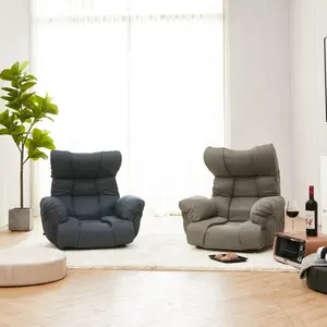 Kat Modern katlanır tek sandalye çekyat, avrupa tarzı oturma odası mobilya tembel kanepe, döner koltuk sandalye