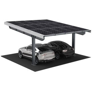 Structures de support de carport solaire au sol Système PV monté pour carport de voiture Système de montage solaire <span class=keywords><strong>Parking</strong></span> pour voiture - Product Image 2