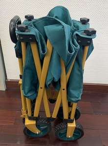 Workpro — chariot pliable de Camping en plein air à 4 roues, accessoire de <span class=keywords><strong>Sport</strong></span>, de plage - Product Image 4