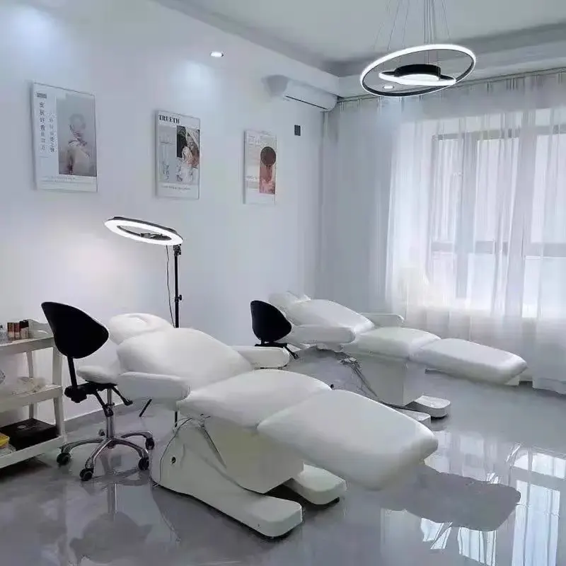 best sale Beauty salon furniture electrical lashes facial salon massage bed