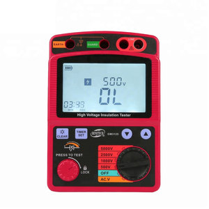 Testeur numérique de résistance d'isolement haute tension 500V/1000V/2500V/5000V - Product Image 1