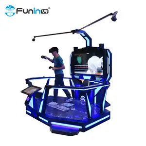 Virtual Realiti Equipment 9D VR Dynamic Platform 9D System Virtual Reality Machine