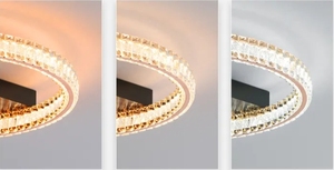New Style Smart Bedroom <b>Living</b> <b>Room</b> Decor Luxury Crystal Modern <b>Led</b> Circle <b>Ceiling</b> <b>Lights</b> Lamp - Product Image 4