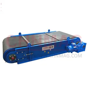 Подвесной магнитный сепаратор Overband для конвейерной ленты