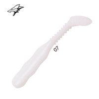 Wiggle Shad Doux En Plastique Swimbait Leurre De Pêche L'achigan à petite bouche Perche Pumpki Queue Leurre Souple De Haute Qualité
