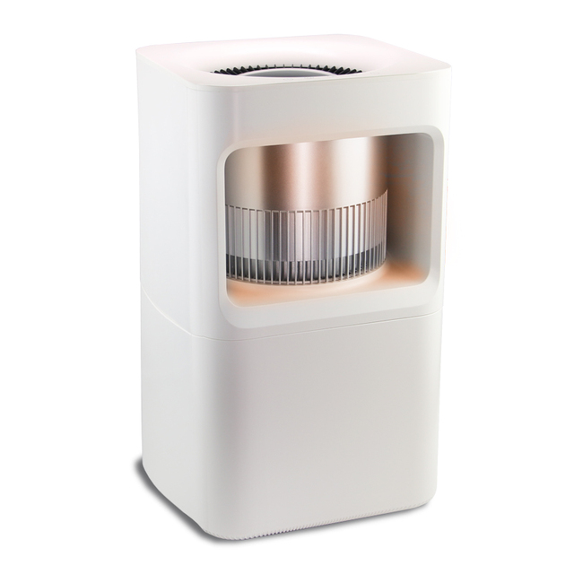 8L Water tank Evaporative Humidifier with Filter Night Lights for Home