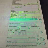 OEM ODM Impression anti-contrefaçon personnalisée Enregistrement A4 Certificat de sécurité Papier