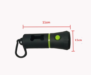 Köpek kaka torbası dağıtıcı ile rulo tutucu gece el feneri - Product Image 5