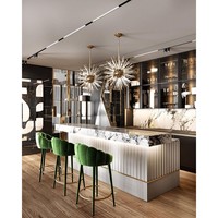 Meuble à vin modulaire en acier inoxydable au design moderne, écologique et très demandé, idéal pour salon, hôtel, cuisine et usage domestique polyvalent