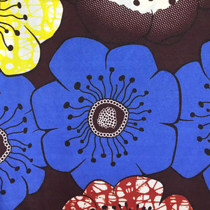 Tissu africain en coton ciré, imprimé style Ankara, simple, à personnaliser, bon marché, - Product Image 5