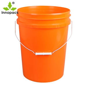 Seau de rangement rond personnalisé Fabricants Direct Seau en plastique de 5 gallons avec couvercle Couleur et logo personnalisés - Product Image 3