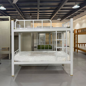 Hot-Selling Modern Full <strong>Double</strong> Decker <strong>Bunk</strong> <strong>Bed</strong> High Quality Storage Metal Frame Space Saving Bedroom School - Product Image 1